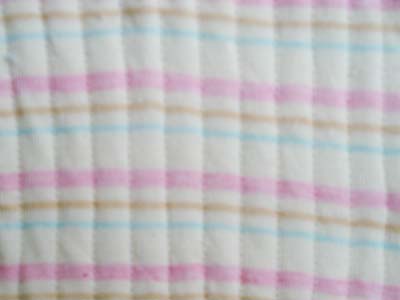 彩棉竖条保暖-1018